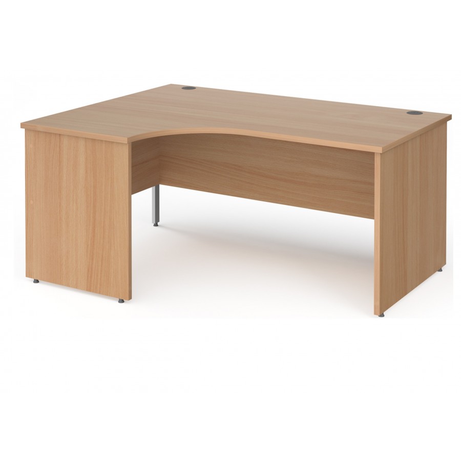 Harlow Panel End Ergonomic Corner Desk